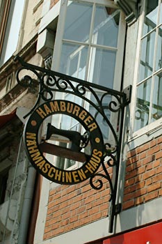 Hamburger Nähmaschinen - Haus